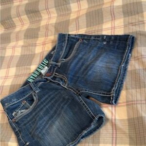 Hydraulic Denim Shorts